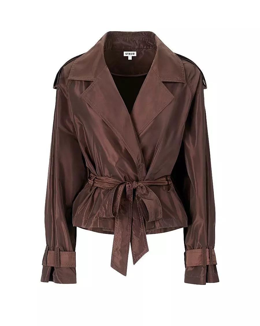 Satin Trench Coats: The Elegant Spring Essential
